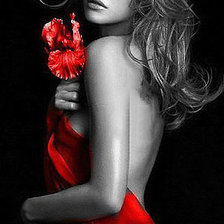 Схема вышивки «дева»