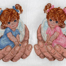 Схема вышивки «в руках Бога»