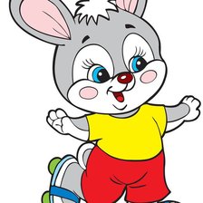 Схема вышивки «Заяц»