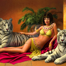 Схема вышивки «Клеопатра»