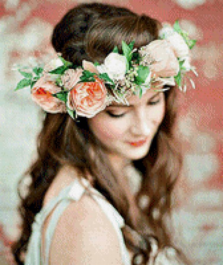 №1008918 - красавица, девушка, портрет - предпросмотр