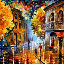 Схема вышивки «дворик осень»