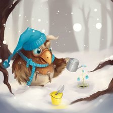 Совушка-садовница