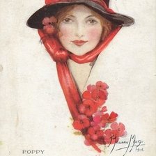 Схема вышивки «Poppy»