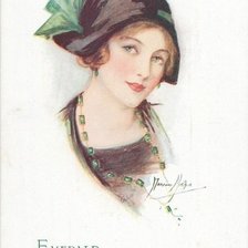 Схема вышивки «Emerald»