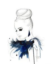 Схема вышивки «девушка»