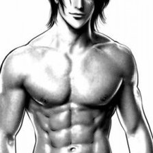 Схема вышивки «парень»