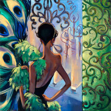 Схема вышивки «Гламур по Триш Биддл»