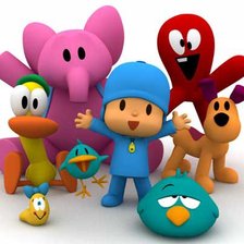 Схема вышивки «pocoyo y amigos»