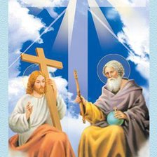 Схема вышивки «santisima trinidad»