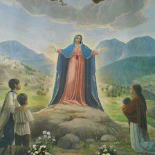 Схема вышивки «virgen»