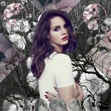Схема вышивки «Lana Del Ray»