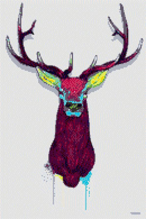 олень - олень - предпросмотр