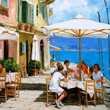 Схема вышивки «Художник Michael Swanson»