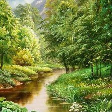 Схема вышивки «картина»