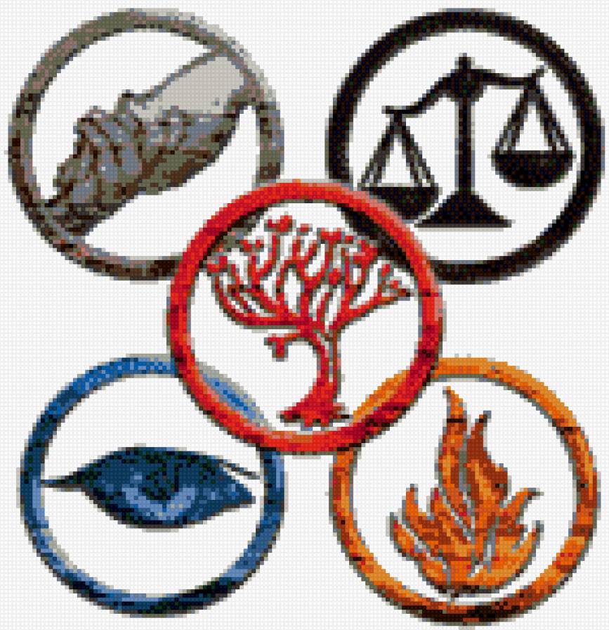 Divergent фракции - дивергент - предпросмотр