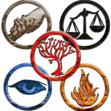 Схема вышивки «Divergent фракции»