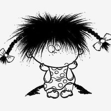 Схема вышивки «Взгрустнулось...»