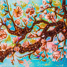 Схема вышивки «Ветка-2»