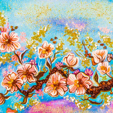 Схема вышивки «Ветка-1(1)»