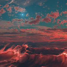 фантастический закат