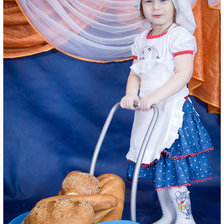 Схема вышивки «Поваренок Ксюша2»