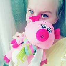 Схема вышивки «Хрюня»