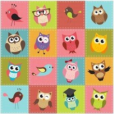 Схема вышивки «совушки»