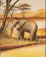 Схема вышивки «Африка часть 2»