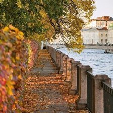 Схема вышивки «Набережная летний сад»