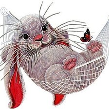 Схема вышивки «Зая»