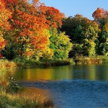 Схема вышивки «Октябрь»