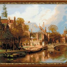 Схема вышивки «амстердам»