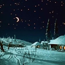 Схема вышивки «вечер на хуторе»