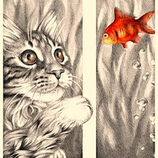 Схема вышивки «Домашние любимцы»