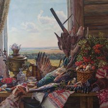 Схема вышивки «Удачная охота»