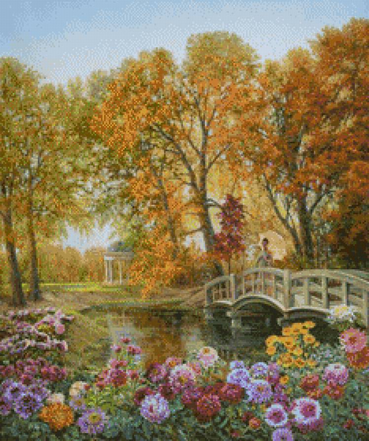 Прогулка в парке - природа - предпросмотр