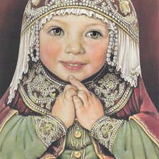 Схема вышивки «Сударушка»