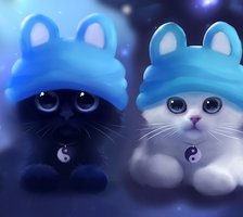 Схема вышивки «Котятки»