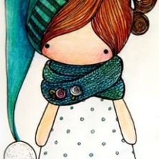Схема вышивки «magic doll 7»