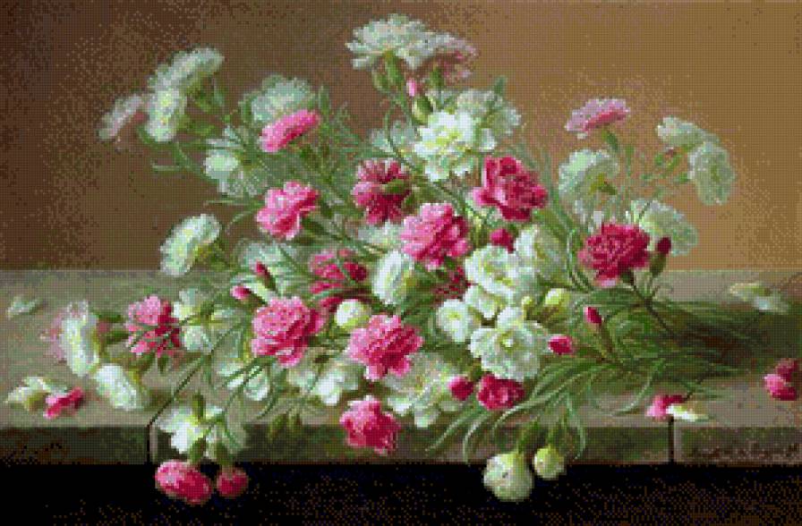 букет - художник paul de longpre - предпросмотр