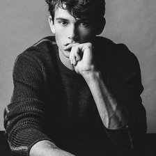 Схема вышивки «Его взгляд»