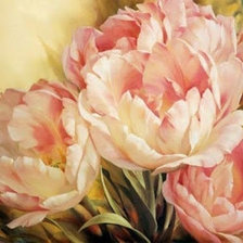 Схема вышивки «королевские тюльпаны»