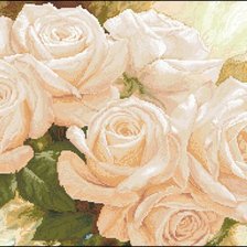 Схема вышивки «Розы»