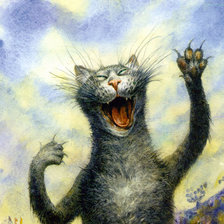 Схема вышивки «Болельщик»