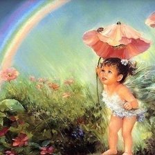 Схема вышивки «Радуга»