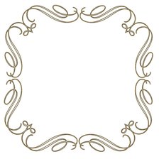 Схема вышивки «рамка»