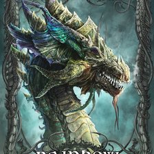 Схема вышивки «дракон RAINBOW»