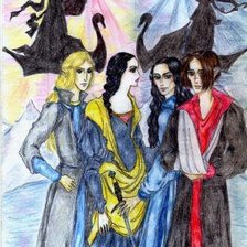 Схема вышивки «Озеро Митрим»