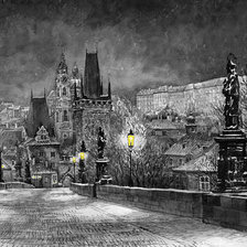 Схема вышивки «Злата Прага»